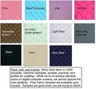 Minky Dot Pillow Covers Solid Throw Pillow Covers