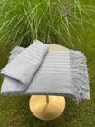 Natural Merino Wool Blanket With Cashmere Merino Throw Organic Wool 55x79 In Eco