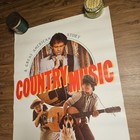 Country Music A Great American Story Rca Records Promo Poster 24x36 Vintage  80s