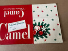Vintage Camel Cigarette Carton Box Camel Merry Christmas Empty Cigarette Pack