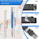 4-piece Welder Pencil Set With 60 Refills For Construction And Metal Work