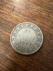 1896 Newfoundland 20 Cent Canada World Silver Coin Queen Victoria