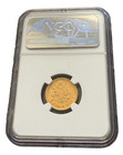 Russia 1898 Ag 5 Roubles Ngc Au58 Nicholas Ii