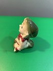 Vintage Elf Pixie Mccoy Pottery Reclining Figurine On Knees