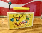Vintage 1960   s Fisher Price Tv-radio Music Box    pop Goes The Weasel    Made In Usa