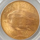 1908  20 Nm Gold Saint Gaudens Pcgs Ogh Ms66 Gold Double Eagle Wells Fargo 06219
