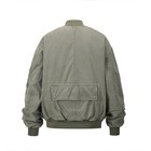 Streetwear Ma-1 Denim Combat Bomber Jacket Army Green Cotton Winter Men Casual
