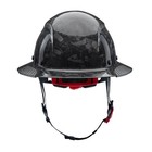 Lift Safety Forged Carbon Fiber Dax Hard Hat  Full Brim  Gloss
