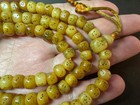 108 Yak Bone Mala  8mm Dice Beads  27 Buddhist Prayer Necklace  Handmade Tibeta