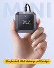 Aquarium Thermometer Submersible  Digital Fish Tank Thermometers With Black 