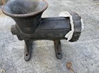Vintage Eberle  22 Cast Iron Meat Grinder     Heavy Duty Sausage Grinder     Usa