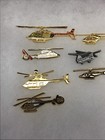 Lot Of  7  Helicopter Lapel Pins New B-6 Lot   8