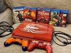 Sony Playstation 4 Pro Limited Edition Marvel s Spider Man 1tb Red Console   
