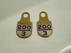 10kt Yellow Gold Rotary International Pins Collection 200 300