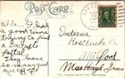 Antique Valentine Postcard Love To Mother Victorian Floral Children 1908
