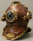 Antique U s Navy Mark V Boston Diving Divers Helmet Antique Divers Diving Helmet
