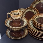 Vintage Pennsylvania Dripware 45 Pcs - Service For 4   - 7 Pc Place Setting Usa