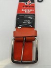 Orange Baseball T Ball Belt Size Youth 18-32 Inches Uniform Builder Alleson Mlb