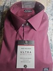 New Burhandy Van Heusen Men s Dress Shirt Slim Fit Ultra Wrinkle Free 16-16 5 