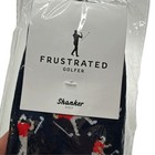 Shanker Golf Golf Novelty Socks Navy Frustrated Golfer Print Men s 10-13 New