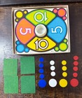 Milton Bradley Vintage 1974 Jumbo Tiddledy Winks Board Game