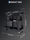 3 Tier Welding Cart For Mig Tig Welder   Plasma Cutter  270lbs Capacity W  Wheel