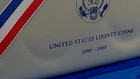 1986-s Statue Of Liberty 2 Coin Proof Set 90  Silver Dollar   Half Ogp Box Coa
