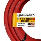 Continental Compressor Air Hose 50ft X 3 8in 250 Psi Oil-resistant Rubber Red