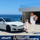 Ufixed Wallbox Stand For Mobile Wallbox Tesla Charging Station For Outdoor Use