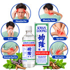 Kwan Loong Medicated Oil 57ml Pack Of 3 Menthol Eucalyptus Muscle Pain Relief