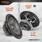 2x Prv 8  Midrange Water Resistant Speakers 8mr450cf-4 Carbon Fiber 900w 4 Ohm