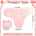 6 Pack Baby Swaddle Blanket With Hats Sleep Swaddle For 0-3 Months Newborn Sa   