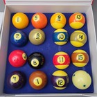 New Open Dynashere Gold Ball Set - 2 1 4  Pool Ball Set 