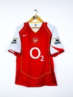 Arsenal 2004 2005 Home Football Shirt Original Nike Soccer Jersey  14 Henry  m 