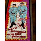 Vintage Rare Ra Briggs Hans Franz Snl Saturday Night Live Beach Towel Girlie Man