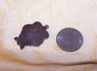 Vintage Sigma Nu Fraternity Large Silver Crest Pendant   Charm  1 1 4  Tall