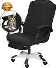 Office Chair Cover Large Black Removable Computer Cover For With Zipper Universa