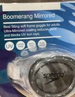 Speedo Adult Boomerang Swim Goggles Ultra Mirrored     Latex Free  Anti-fog  Nw   t