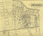 Beverly Edgewater Park Delanco Nj 1876  Maps With Homeowners Names Shown