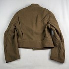 Vintage Wwii Us Army Ike Jacket Wool Field Coat Technical Sergeant Patches S m