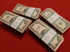 100  2 Two Dollar Bills   200  Gem Uncirc Consecutive Sequential Notes  1 Strap 