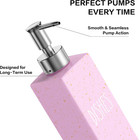 Cisily Kitchen Soap Dispenser Set With Sink Caddy  Glass Bottle  Hand And Dish S