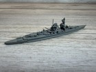 Vintage Wwii Adm Scheer German Battleship Comet Warship Metal Model Toy 6  Ww2