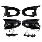For Lexus 2006-08 Is250 Is350 Isf M Style Mirror Cap Assembly W  Sequential Led