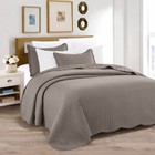 Reversible Soft Bedspread Set Lightweight Summer Cooling Coverlet Queen King