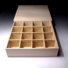  xu25 Japanese Kiri Wooden Collection Box For Netsuke  Sake Cup Or Small Thing