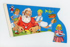 Vintage 1954 Coca-cola Toy Cardboard Snap Gun Christmas Santa Advertising - Mint