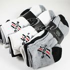 Lot 6-12 Pair Men Women Ankle Quarter Low Cut Crew Cotton Socks Sport 9-11 10-13
