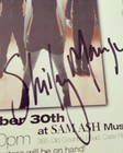 Autographed Garbage Band 1998 Meet Greet Promo Pic Shirley Butch Duke Steve Rare