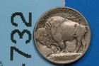 1913 Ty1 Type 1 5c Indian Head Buffalo Nickel Early Us Type Coin Raw-732